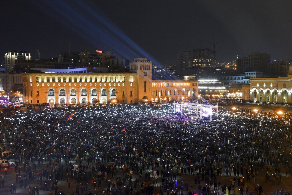 APTOPIX Armenia Politics